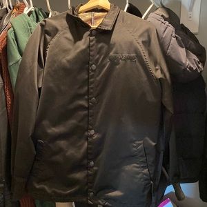 Used in Good Condition: Team Cozy: Men's Castle Coaches Black Camo Jacket size M
